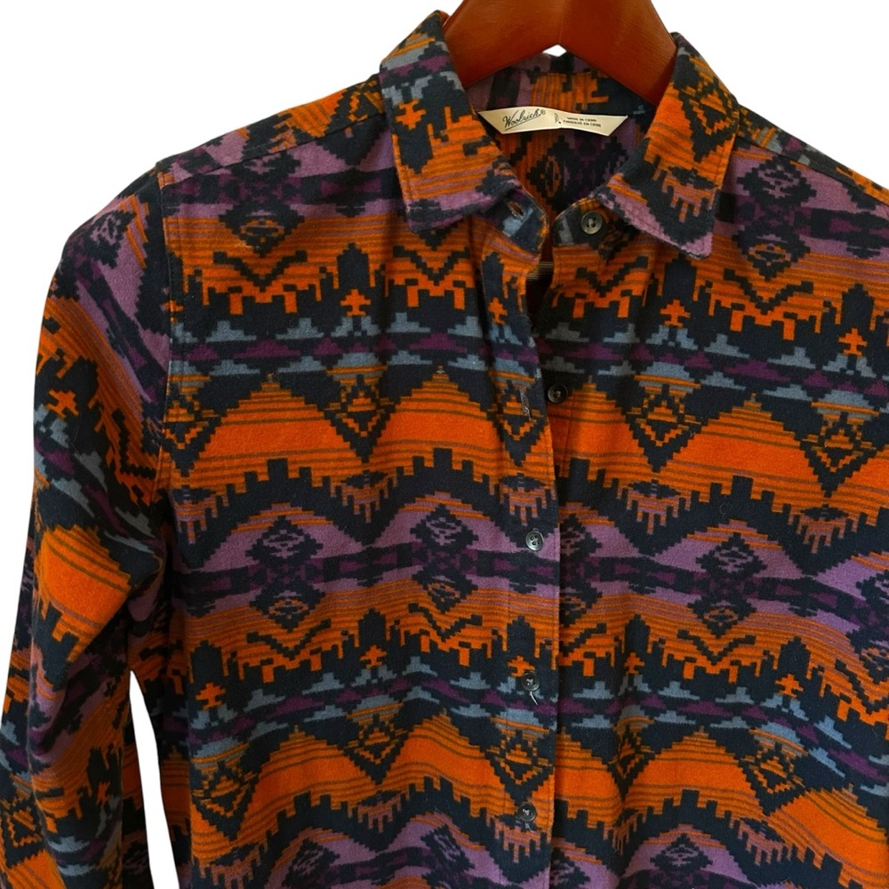 Woolrich Aztec Design Shirt S